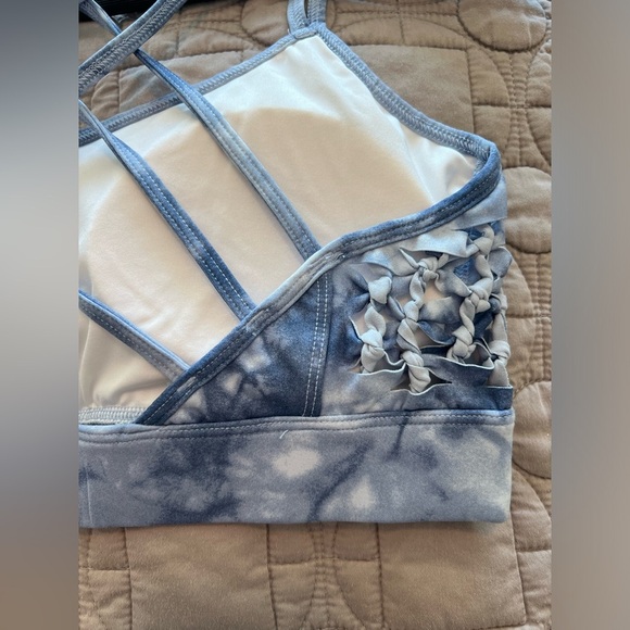 FP Movement by Free People Blue Tie-Dye Sports Bra - Picture 5 of 16
